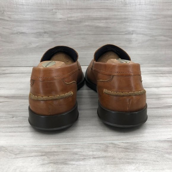 Cole Haan Loafers Men's 10.5 Brown Leather Penny Slip On Shoes - Picture 8 of 12